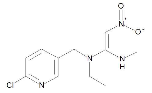 chemical formula of Nitenpyram